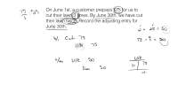 Adjusting Entry: Unearned Revenue